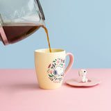 Peanuts Tasse mit Deckel Premium Ver.