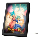 Dragon Ball Super LED-Druck mit Rahmen