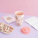 Pusheen Keramikbecher mit Deckel 400 ml