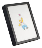 Die Simpsons Gerahmtes LED-Poster 20 x 28 cm