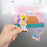 Die Simpsons Figuren Magnet Set Familie