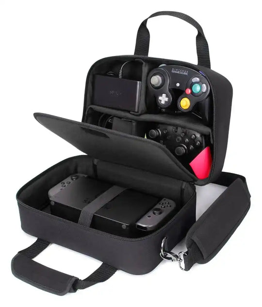 Enhance USA Gear S14 Console Gaming Nintendo Switch Tasche Schwarz