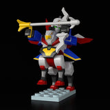 The Brave Fighter of Legend Da-Garn Brickroid Actionfigur Pegasus Saber 5 cm