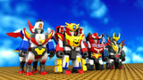 The Brave Fighter of Legend Da-Garn Brickroid Actionfigur Land Bison 5 cm