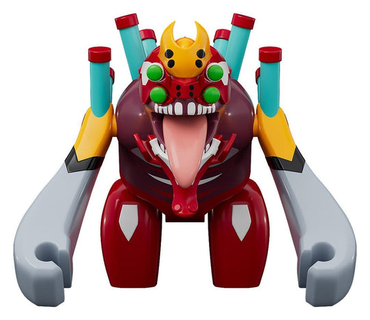 Rebuild of Evangelion Brickroid Minifigur Evangelion Unit 02 Beast Form 2nd Phase (Type 1) 4 cm