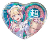 Needy Streamer Overload Needy Streamer Chinese Restaurant Series Heart-Shaped Ansteckbutton OMGkawaiiAngel 7 x 6 cm