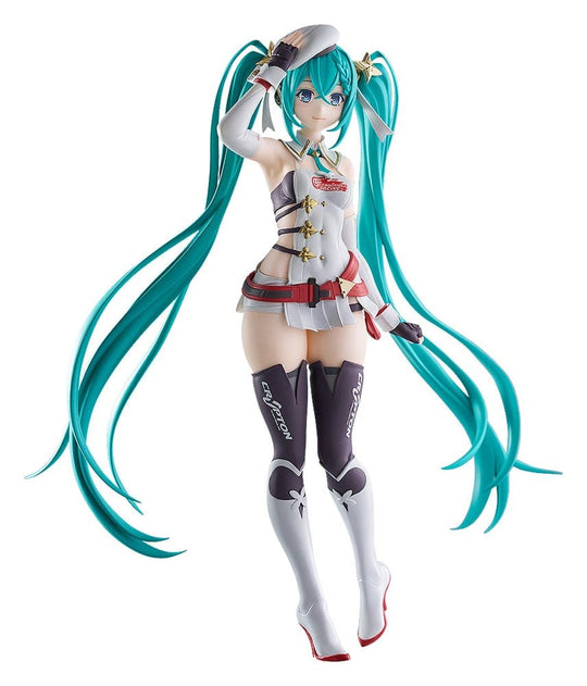 Hatsune Miku GT Project Pop Up Parade PVC Figur Racing Miku: 2023 Ver. 17 cm