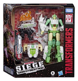 Transformers Generations War for Cybertron: Siege Deluxe Class Actionfigur WFC-S15 Autobot Greenlight & Battle Masters Dazzlestrike 14 cm