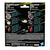 Beyblade X und Star Wars Collab The Mandalorian 3-60F vs. Moff Gideon 3-80N