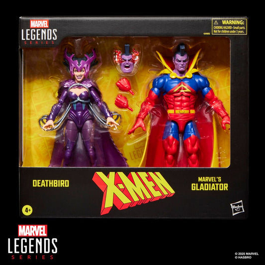 X-Men Marvel Legends Actionfiguren 2er-Pack Deathbird & Marvel's Gladiator 15 cm