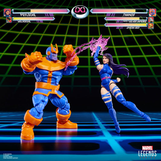 Marvel Legends Gamerverse Actionfiguren 2er-Pack Psylocke vs. Thanos 15 cm
