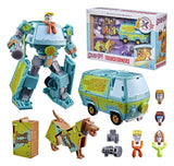 Transformers x Scooby-Doo Actionfiguren 2er-Pack Mysterious Prime & Automutt 15 cm