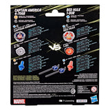 Beyblade X und Marvel Collab, Captain America 4-70GB vs. Red Hulk 1-80R