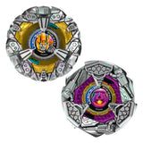 Beyblade X und Transformers Collab Bumblebee 3-60GP vs. Shockwave 5-80O
