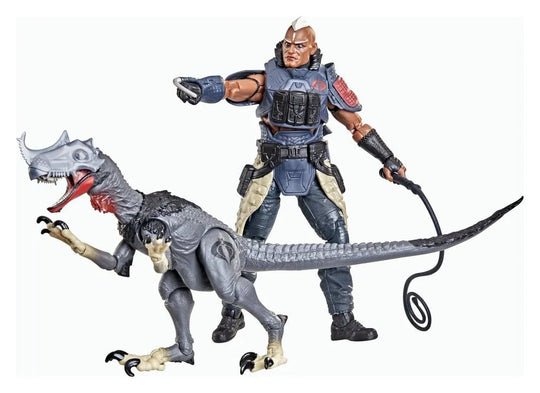 G.I. Joe Classified Series Actionfigur en 2er-Pack #196 Professor Rottclaw & Cobra Deinonychus 15 cm