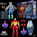 Marvel Games Marvel Legends Actionfiguren 2er-Pack Iron Man & Marvel's Spiral 15 cm