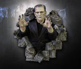 Frankenstein Wand-Skulptur 1/1 Boris Karloff als Frankensteins Monster 94 x 94 cm