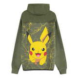 Pokémon Kapuzenpullover mit Reißverschluß Pikachu .
