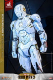 Iron Man 2 Movie Masterpiece Diecast Actionfigur 1/6 Iron Man Mark IV (Sub-Zero Fractal Armor) Hot Toys Exclusive 33 cm