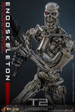 Terminator 2 Movie Masterpiece Die-cast Actionfigur 1/6 Endoskelett (Battle Damaged Version) 31 cm
