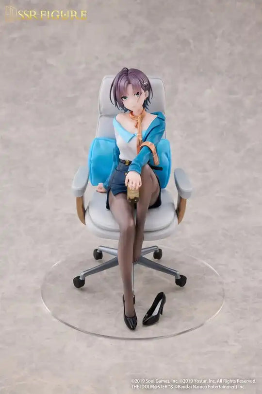 Idolmaster Shiny Colors x Mahjong Soul SSR PVC Statue 1/7 Asakura Tooru Leisurely Grace Ver. 21 cm