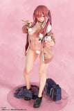 Original Character Statue 1/5 Red-Haired Gyaru-Chan Bare Face Ver. Illustration by Nanamakura 29 cm