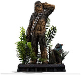 Star Wars Episode VI Art Scale Statue 1/10 Chewbacca and Tokkat 22 cm