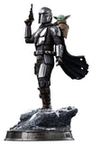 The Mandalorian & Grogu Art Scale Statue 1/10 The Mandalorian and Grogu 25 cm