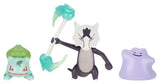 Pokémon Battle Figure Set Actionfiguren Bisasam, Ditto & Alola-Knogga (3er-Pack)