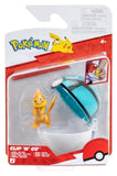 Pokémon Clip 'n' Go Actionfigur Bamelin & Netzball