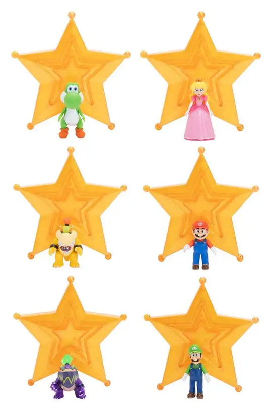 Der Super Mario Galaxy Film Actionfiguren 4 cm Wave 1 Sortiment (12)