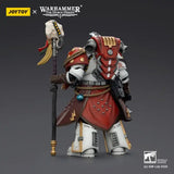 Warhammer 40,000 Actionfigur White Scars Stormseer Consulwith Force Staff and Bolt Pistol 12 cm