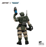 Warhammer Actionfigur Astra Militarum Kasrkin 1 with Chainsword and Plasma Pistol
