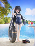 Maitetsu Last Run!! KoiKoi -Sakura- PVC Figur 1/6 Hachiroku School Swimsuit Ver. 23 cm