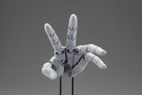 Takahiro Kagami PVC Artist Support Item 1/1 Hand Model/L -Gray- 21 cm