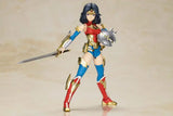 DC Comics Cross Frame Girl Plastic Model Kit Wonder Woman Humikane Shimada Ver. 16 cm