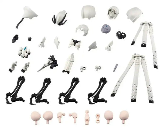 Megalomaria Unlimited Universe Plastic Model Kit Zubehör-Set Metamorphose Unit Exarmor White Sorceress