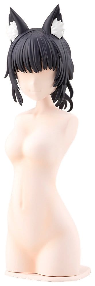 Sousai Shojo Teien Model Kit Zubehör-Set Arranged Wigs Animal Ears Messy Bun Fox 9 cm
