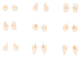 Megami Device M.S.G 09 Zubehör Set 1/1 Hand Set Skin Color A