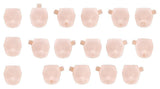 Megami Device M.S.G. Zubehör-Set für Plastic Model Kits 10 Face Set Puni Mofu 01 Skin Color B