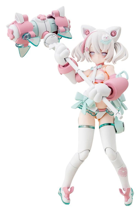 Megami Device Plastic Model Kit 1/1 Puni Mofu Shiro Mao 14 cm