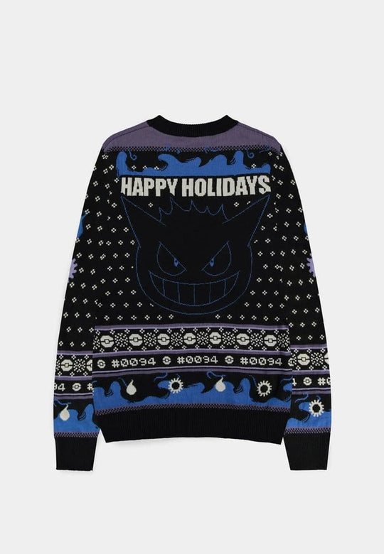 Pokémon Christmas Pullover Gengar Größe L