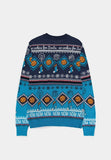 Sesame Street Christmas Pullover Cookie Monster Größe S