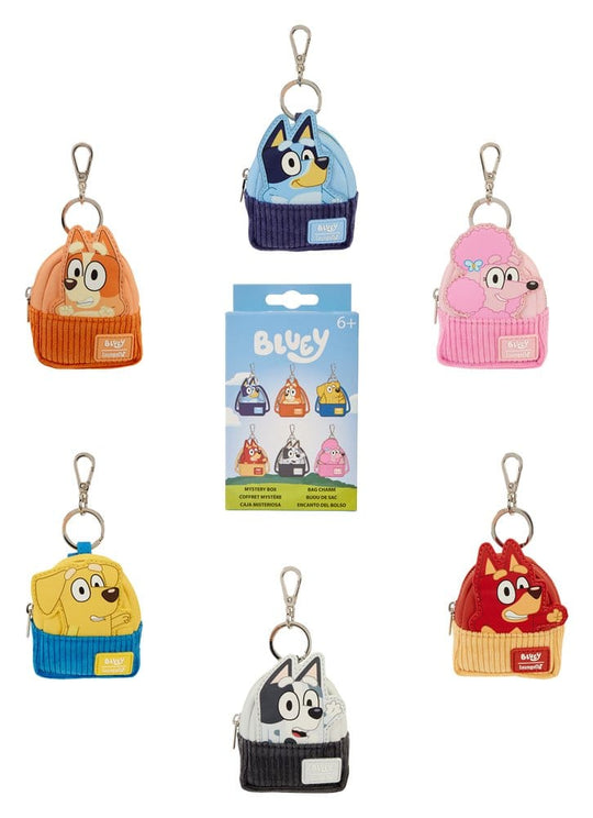 Bluey by Loungefly Schlüsselanhänger Mini Backpack Blind Box Sortiment (15)
