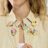 BBC by Loungefly Ansteck-Pins Bluey Characters Blind Display (12)