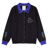 Coraline by Loungefly Cardigan Unisex Collared Cat Dragonfly