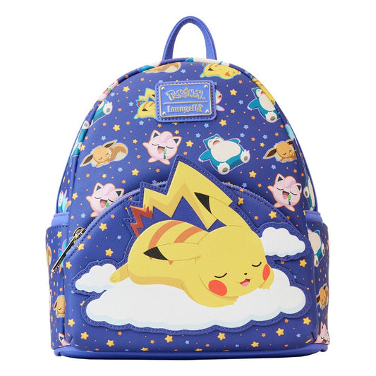 Pokemon by Loungefly Mini Rucksack Sleeping Pikachu and Friends