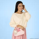 Sanrio by Loungefly Umhängetasche mit Perlenbesetztem Griff & Taschenanhänger Hello Kitty