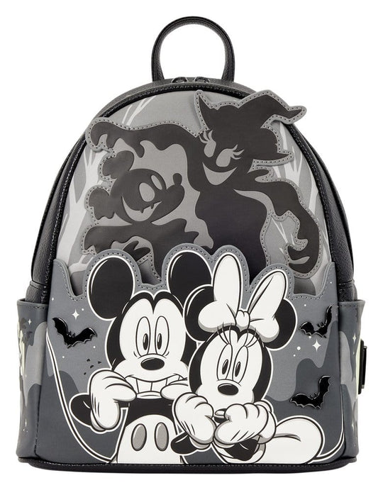 Mickey & Minnie by Loungefly Mini Rucksack Ghost Light Up Glow