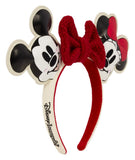 Mickey & Minnie by Loungefly Haarreif Knit Bow